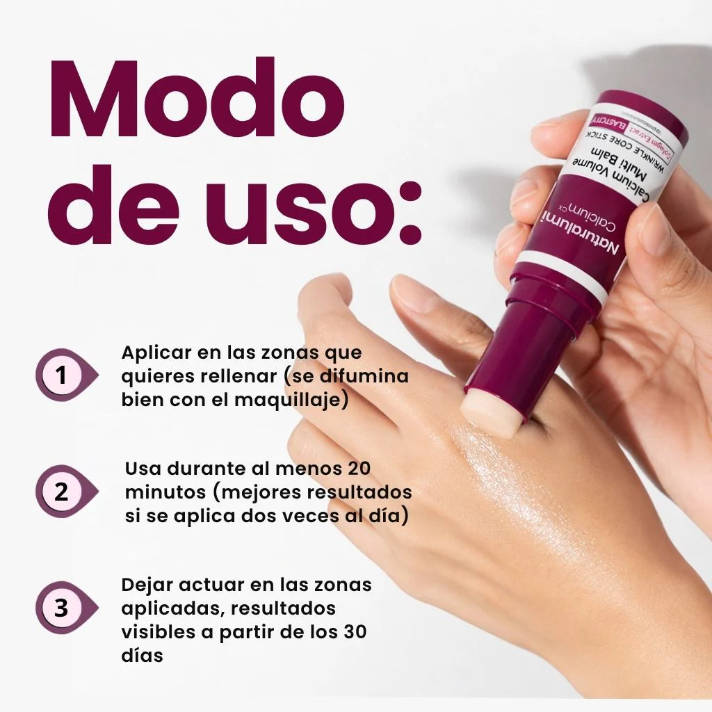 Bálsamo reafirmante para líneas de expresión y cansancio facial
