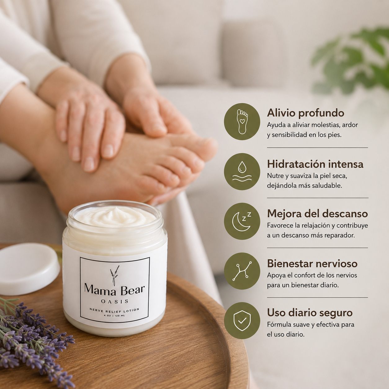 Mama Bear Oasis ® - Alivia tu Ardor y Dolor